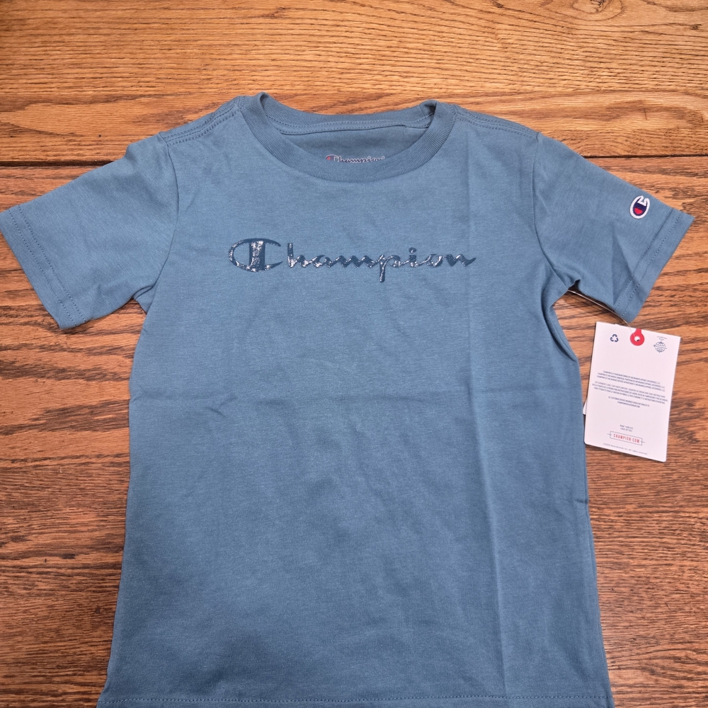 Champion T Shirt Boys Size 4 New With Tags